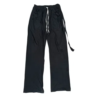 Pre-owned Rick Owens Drkshdw Jersey Lounge Pants In Black