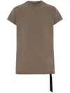 Rick Owens Drkshdw Short-sleeved T-shirt In Braun