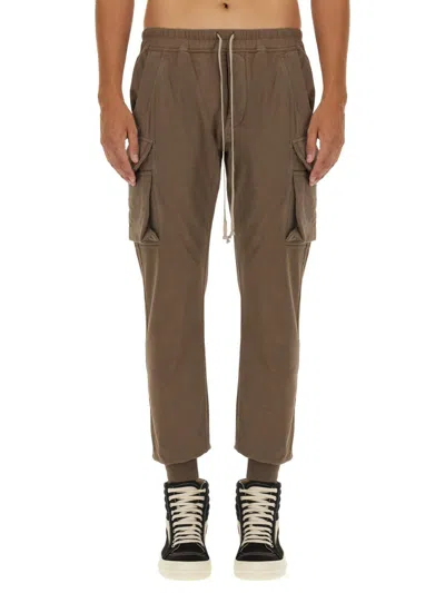 Rick Owens Drkshdw Jogging Pants In Beige