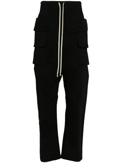 RICK OWENS DRKSHDW JUMBO BELA DROP-CROTCH TROUSERS