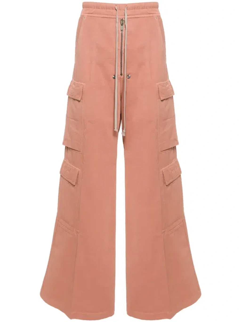 drkshdw DOUBLE CARG JUMBOBELAS　ours rose Rick Owens Drkshdw Pink Jumbo Bela Cargo Pants In 13 Dark Pink