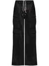 Rick Owens Drkshdw Jumbo Belas Cargo Trousers In Schwarz