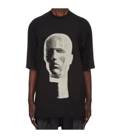 Rick Owens Drkshdw Jumbo Crewneck T-shirt In Black