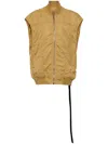 Rick Owens Drkshdw Baseball Collar Jacket In Brown