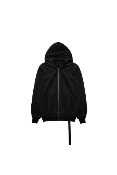 Rick Owens Drkshdw Jumbo Gimp Zip Hoodie Black