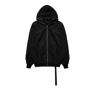 Pre-owned Rick Owens Drkshdw Jumbo Gimp Zip Hoodie 'black' | Men's Size Xxl