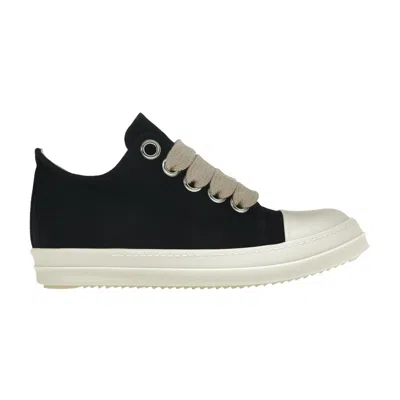 Pre-owned Rick Owens Drkshdw Jumbo Lace Low 'black Milk' | Men's Size 40