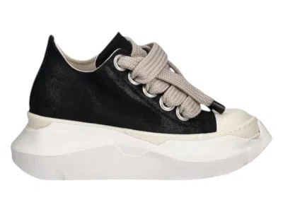 Pre-owned Rick Owens Drkshdw Jumbo Laces Abstract Low Sneak (women's) Sneakers In Black