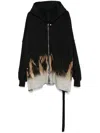 Rick Owens Drkshdw Drkshdw By Rick Owens Man Sweatshirt Black Size M Cotton In Black