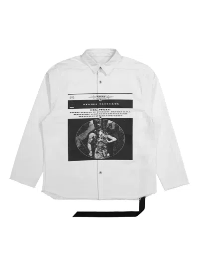 RICK OWENS DRKSHDW JUMBO SHIRT JACKET