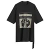 Rick Owens Drkshdw Jumbo Short Sleeve T-shirt In Black/pearl