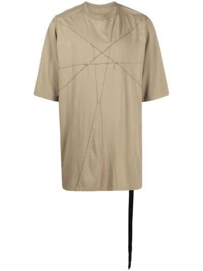 Rick Owens Drkshdw Jumbo Short-sleeved T-shirt In Green