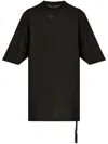 Rick Owens Drkshdw Jumbo Ss T-shirt In Black