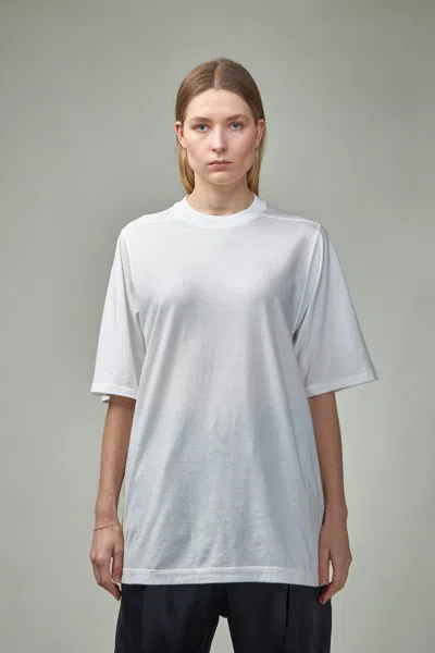 Rick Owens Drkshdw Jumbo Ss T In White