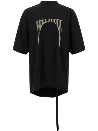 Rick Owens Drkshdw Jumbo T-shirt In Black