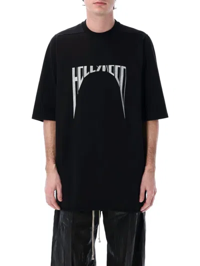 Rick Owens Drkshdw Jumbo T-shirt In Black