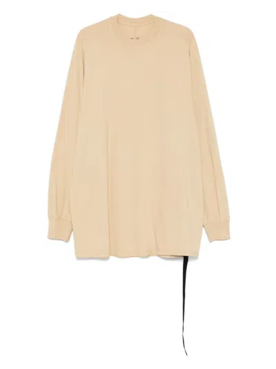 Rick Owens Drkshdw Jumbo T-shirt In Neutrals