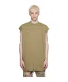 Rick Owens Drkshdw Khaki Jumbo T-shirt In Green