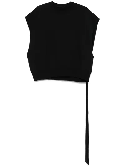 Rick Owens Drkshdw Jumbo Tatlin Vest In Black