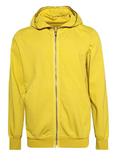 Rick Owens Drkshdw Jumbo Zip Hoodie In Gold