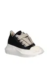 Rick Owens Drkshdw Jumbolace Abstract Low-top Platform Sneakers In Black