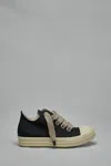 Rick Owens Drkshdw Jumbolace Abstract Low Sneaks Sneaker In Multi