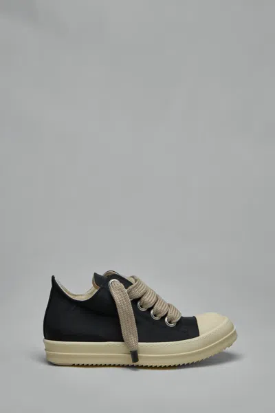 Rick Owens Drkshdw Jumbolace Abstract Low Sneaks Sneaker In Multi