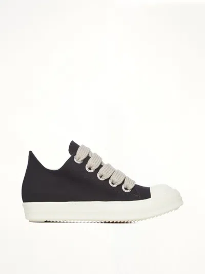 Rick Owens Drkshdw Jumbolace Low Sneaks In Black