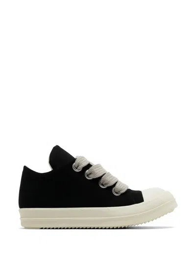 Rick Owens Drkshdw Jumbo-lace Sneakers In Black