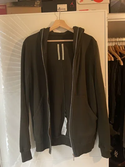 Pre-owned Rick Owens Drkshdw Khaki Gimp Hoodie In Green
