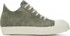 Rick Owens Drkshdw Low Sneaks Sneakers In 8511 Sage/milk/milk