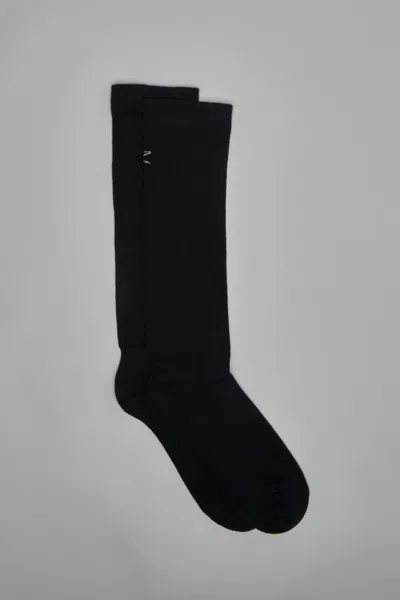 Rick Owens Drkshdw Knee High Socks In Black