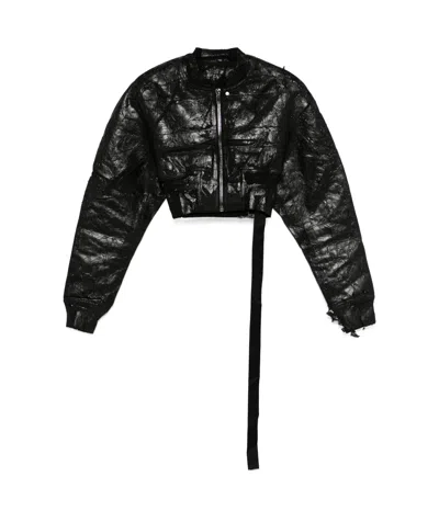 RICK OWENS DRKSHDW COLLAGE BOMBER JACKET