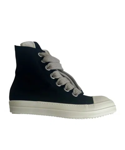 Rick Owens Drkshdw Lace-up High-top Casual Shoes In Black