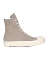Rick Owens Drkshdw Lace-up High-top Casual Shoes In Neutral