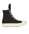 Rick Owens Drkshdw Drkshdw By Rick Owens Hollywood High Top Sneakers Black And Milk In Black