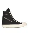 Rick Owens Drkshdw Concordians Cargo Sneakers In Black