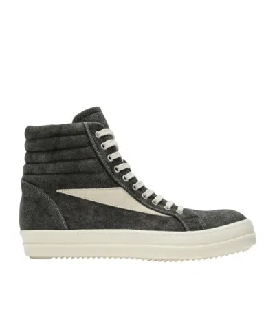 Rick Owens Drkshdw Lace-up High-top Sneakers In Multicolor
