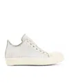 Rick Owens Drkshdw Lace-up Low-cut Sneakers In White