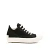 Rick Owens Drkshdw 20mm Sneaks Denim Low Top Sneakers In Multi