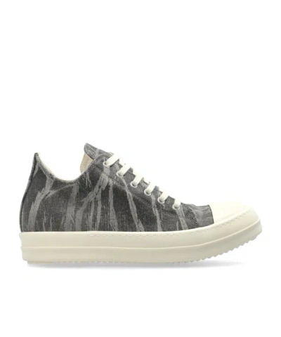 Rick Owens Drkshdw Lace-up Shoes In White
