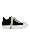 Rick Owens Drkshdw Jumbolace Abstract Low Sneaks Sneaker In Multi