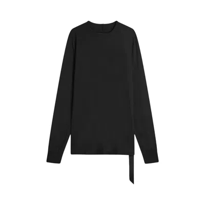 Pre-owned Rick Owens Drkshdw Level Long-sleeve T-shirt 'black' | Men's Size Xl