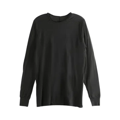 Pre-owned Rick Owens Drkshdw Level Long-sleeve T-shirt 'black' | Men's Size L