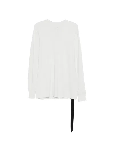 Rick Owens Drkshdw Level Ls Long-sleeve T-shirt In White