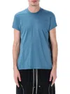 Rick Owens Drkshdw Level Short-sleeve Crew-neck T-shirt In Blue