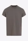 Rick Owens Drkshdw Gray Porterville Level T-shirt In Gray
