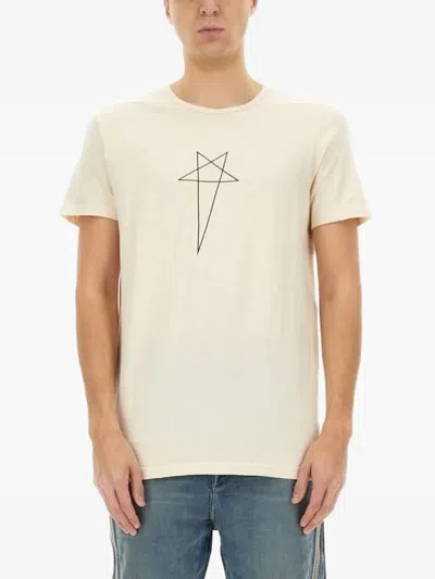 RICK OWENS DRKSHDW LEVEL STAR-PRINT T-SHIRT