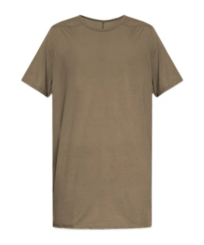 Rick Owens Drkshdw Level T Cotton T-shirt In Gray