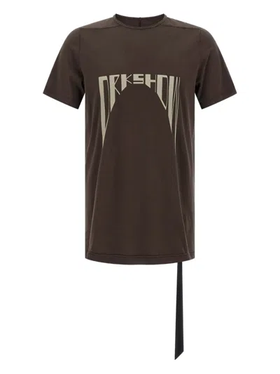 RICK OWENS DRKSHDW LEVEL T GRAPHIC-PRINT T-SHIRT